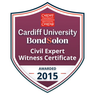 Bond Solon Certificate Cardiff University Bond Solon Civil Expert Witness Certificate